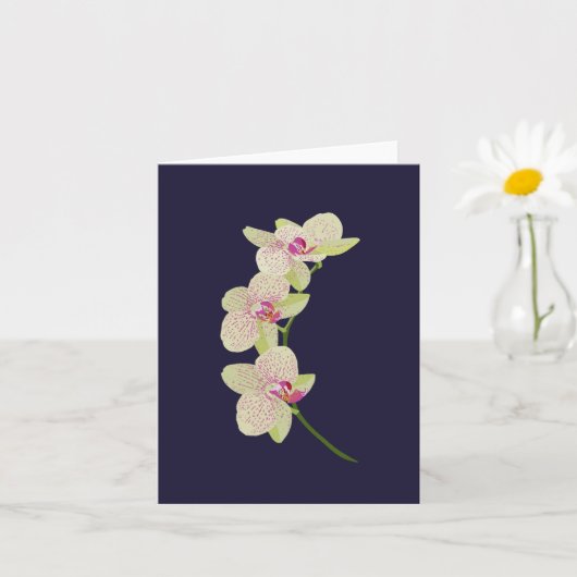 Orchidee Karte (Kleine Pflanze)