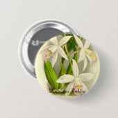 Orchidee - Laelia Anceps Button (Vorne & Hinten)