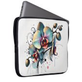 Orchidee Laptopschutzhülle (Vorne Rechts)