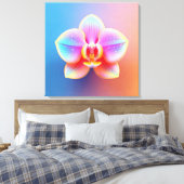 Orchidee Leinwand Print (Insitu (Schlafzimmer))