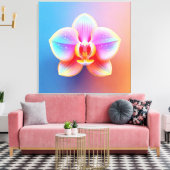Orchidee Leinwand Print (Insitu (Wohnzimmer))