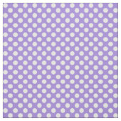 Orchidee lila mit weißem Polka-Punkt-Gewebe Stoff (Muster)