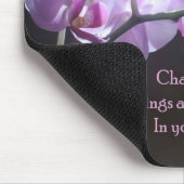 Orchidee mousepad - ändernde Haltung (Ecke)