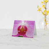 Orchidee Notecard Karte (Gelbe Blume)
