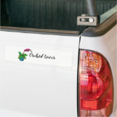 Orchidee Pflanze im Wasserbecken Autoaufkleber (Auf Lkw)