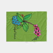 Orchidee Pflanze im Wasserbecken Fleecedecke (Vorderseite (Horizontal))