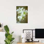 Orchidee Poster (Heimbüro)