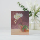 "Orchidee" Postkarte (Stehend Vorderseite)