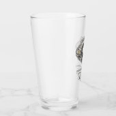 Orchidee Prost Trinkglas Glas (Rechts)