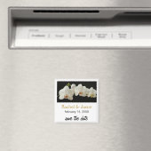 Orchidee | SAVE THE DATE Magnet (In Situ (Geschirrspüler))