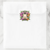 Orchidee Siamkatze Aufkleber (Tasche)