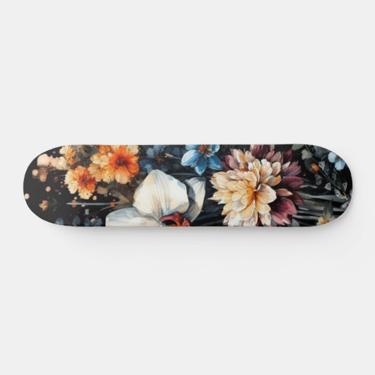 Orchidee Skateboard (Horizontal)