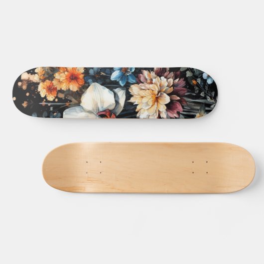 Orchidee Skateboard (Horizontal)