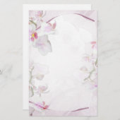 Orchidee stationär briefpapier (Vorne/Hinten)