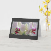 Orchideen #2 karte (Gelbe Blume)