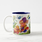 Orchideen 39 und Diptych 40 Zweifarbige Tasse (Links)