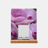 Orchideen Acrylschild (Vorderseite)
