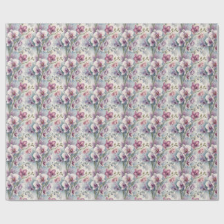 Orchideen-Aquarell-Geschenkpapier Geschenkpapier