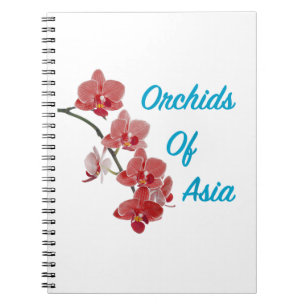Orchideen Asiens Day Spa Notizblock