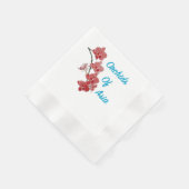 Orchideen Asiens Day Spa Serviette (Ecke)