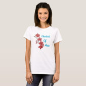 Orchideen Asiens Day Spa T-Shirt (Vorne ganz)