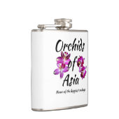 Orchideen Asiens Flachmann (Rechts)