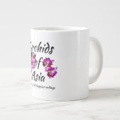 Orchideen Asiens Jumbo-Tasse (Vorderseite Rechts)