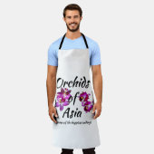 Orchideen Asiens Schürze (Getragen)