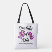 Orchideen Asiens Tasche (Rückseite)