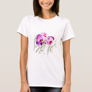 Orchideen auf dem Ufer-Shirt T-Shirt