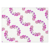 Orchideen auf hellem Hintergrund Tischdecke (Vorderseite (Horizontal))