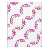 Orchideen auf hellem Hintergrund Tischdecke (Vorderseite)