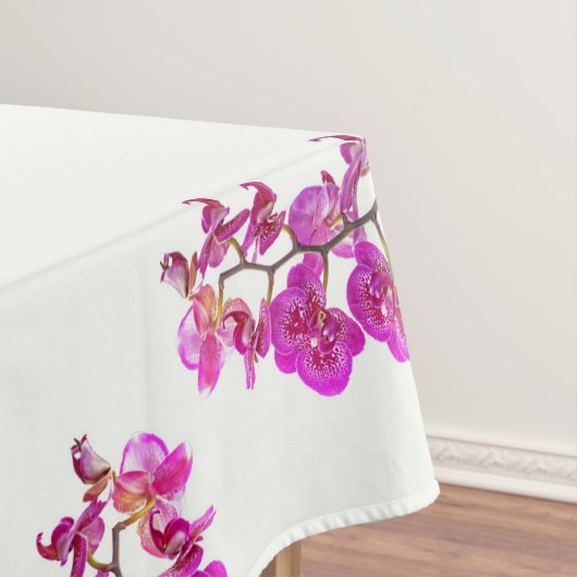Orchideen auf hellem Hintergrund Tischdecke (Beispiel)