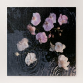 Orchideen auf Stillwasser Puzzle (Horizontal)