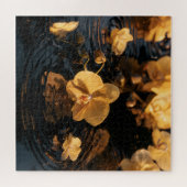 Orchideen auf Stillwasser Puzzle (Horizontal)