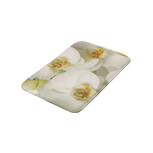 Orchideen Badematte (Schrägansicht)