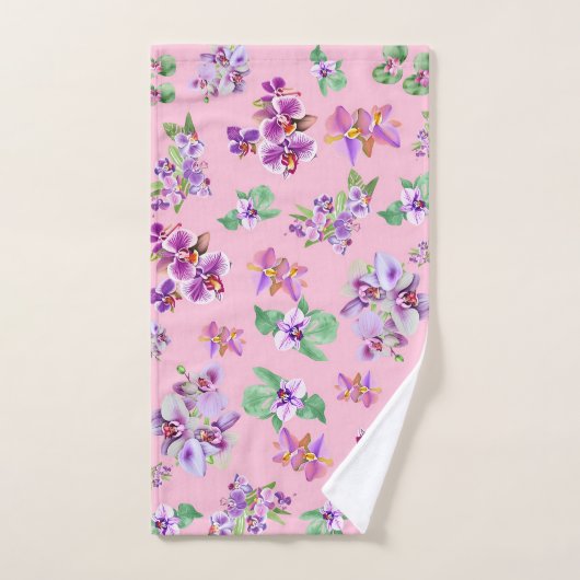 Orchideen Badhandtuch Set (Handtuch)