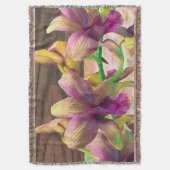 Orchideen blühen decke (Vorderseite Vertikal)