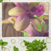 Orchideen blühen handtuch (Gefaltet)