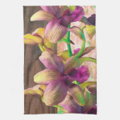 Orchideen blühen handtuch (Vertikal)