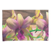 Orchideen blühen kissenbezug (Vorderseite-Rechts)