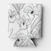 Orchideen-Blume Dosenkühler (Vorderseite)