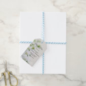 Orchideen-Blume-Hochzeit Geschenkanhänger (Mit Garn)