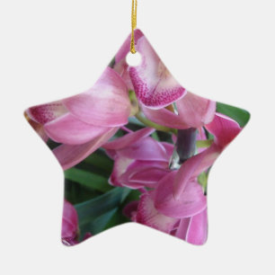 Orchideen-Blume Keramikornament