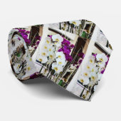 Orchideen-Blume Krawatte (Gerollt)