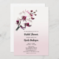 Orchideen Blume Rosa und Weiß Brautparty