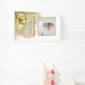 Orchideen-Blume über die Beerdigung des Lebens Banner (InSitu)