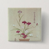 Orchideen Button (Vorderseite)