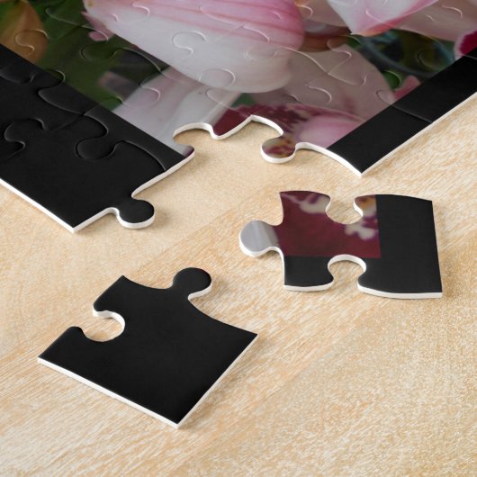 Orchideen-Collage Puzzle (Seite)