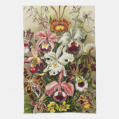 Orchideen Denusblumen Ernst Haeckel  Geschirrtuch (Vertikal)